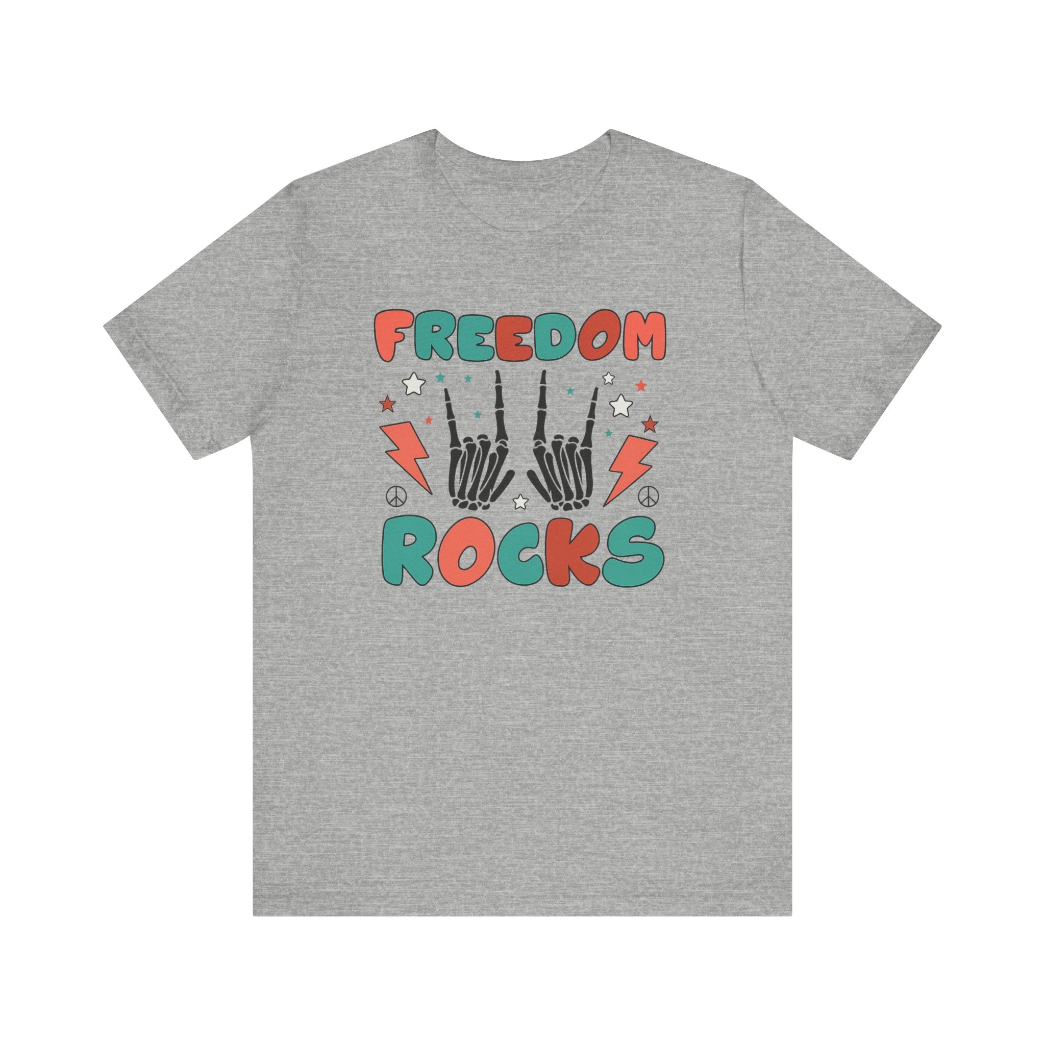 Freedom Rocks Skeleton Tee