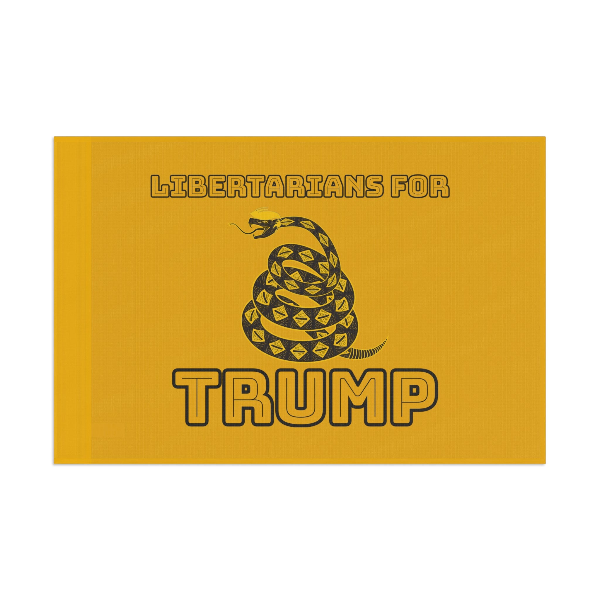 Libertarians for Trump Yellow Flag