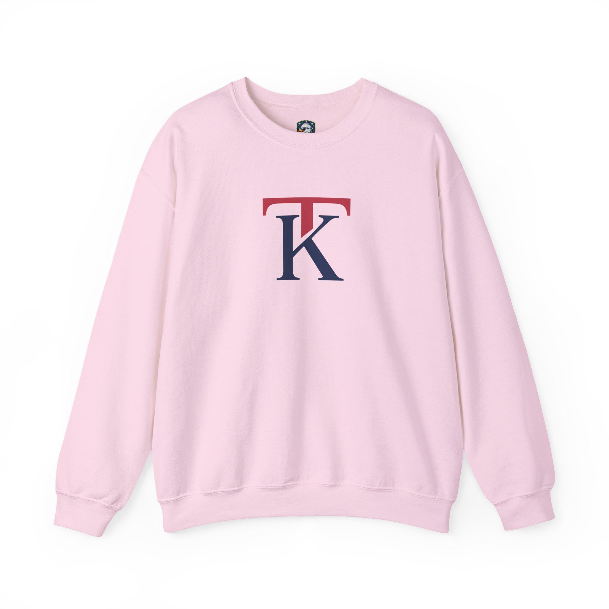 Kai Trump White Sweatshirt - KT Logo - Premium Crewneck | 4LibertyShop