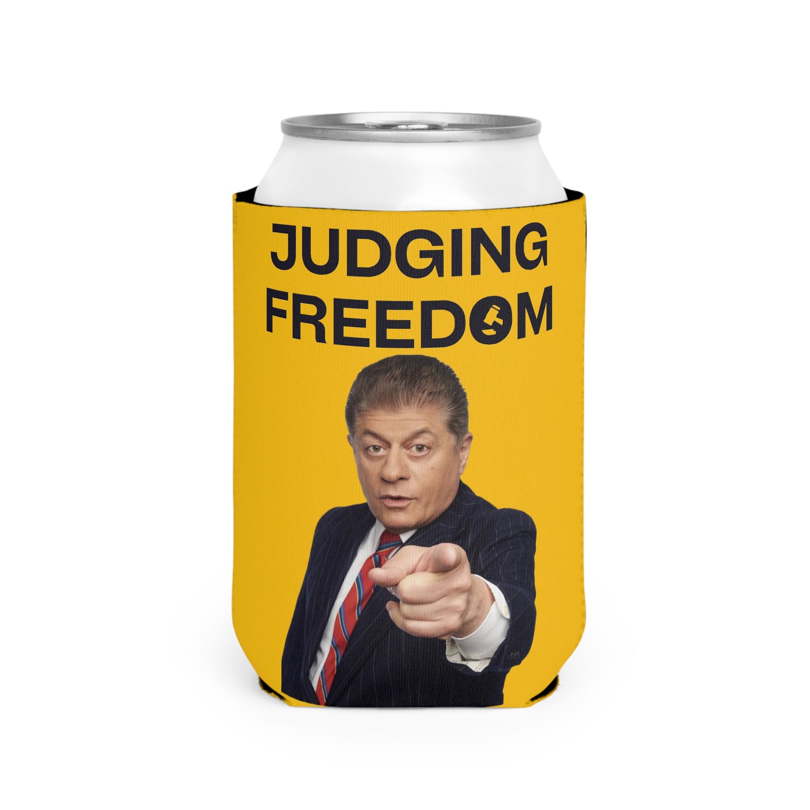 Judge Nap: Judge Napolitano Judging Freedom Koozie
