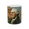 Stained Glass George Washington Ceramic Mug, (11oz, 15oz)