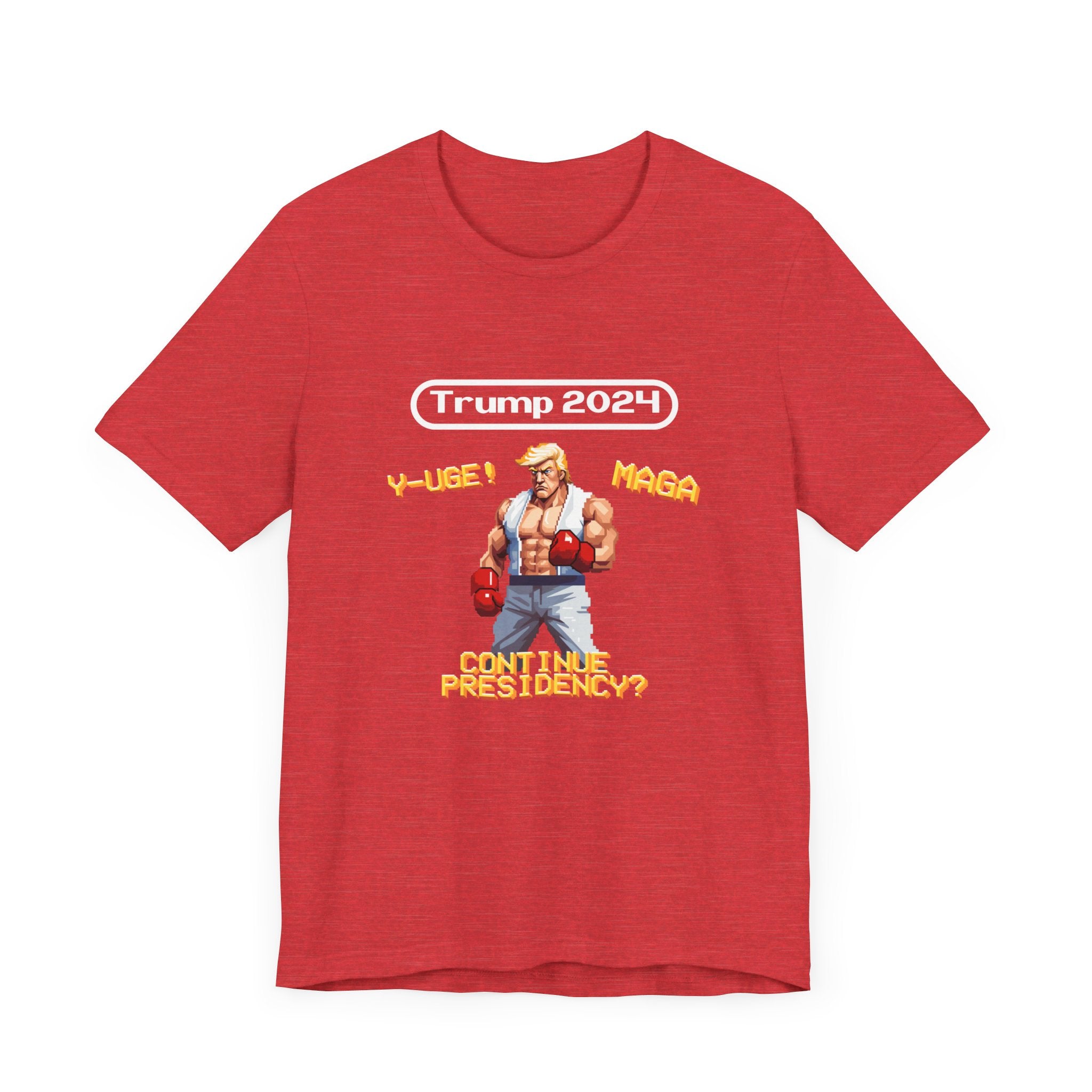 Walton & Johnson Trump 2024 8 Bit Retro Gamer Shirt