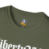 Liberty250 T-Shirt — Vintage Betsy Ross Star Circle Patriotic Tee - 4LibertyShop.com