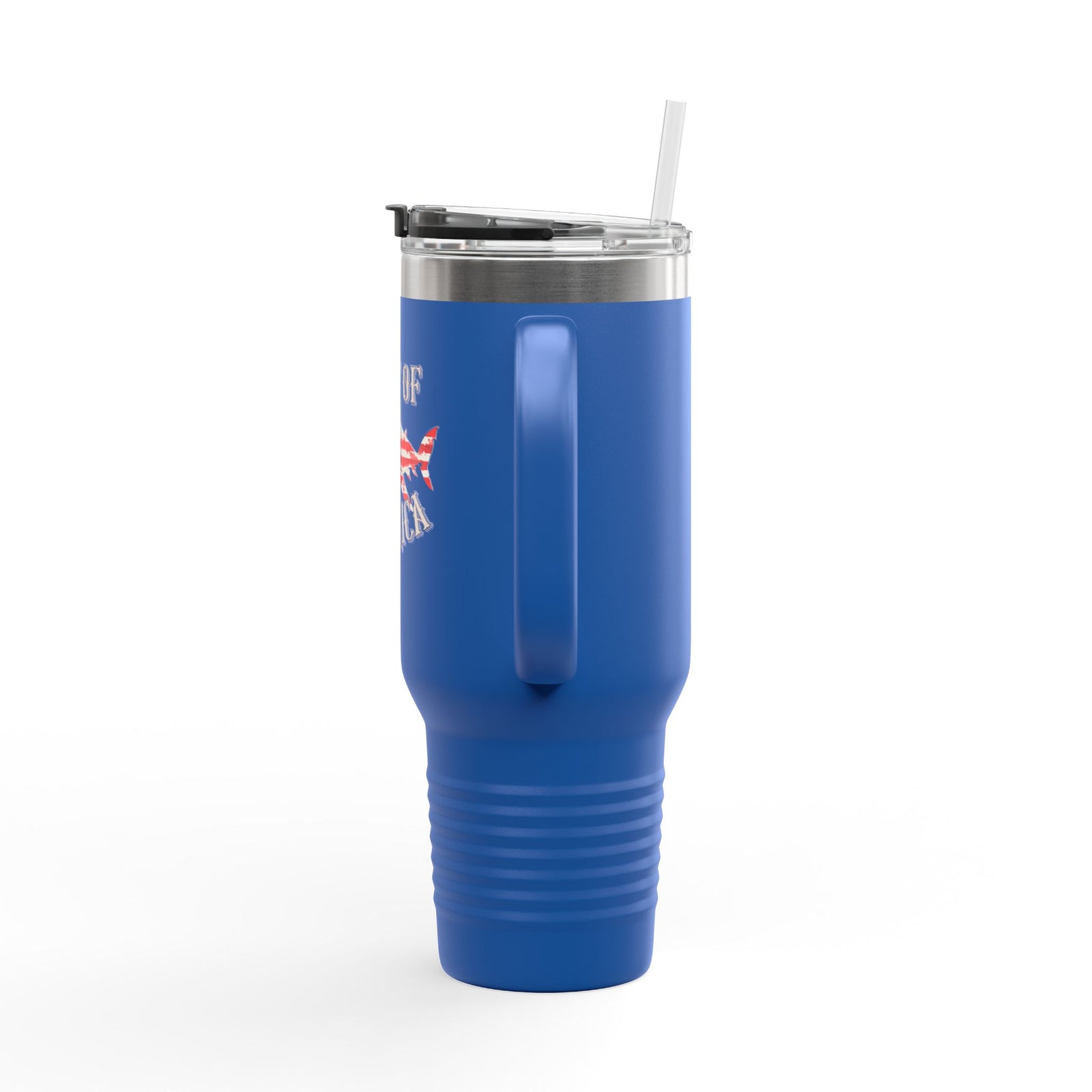 Walton & Johnson: Gulf of America Shark Tumbler, 40oz