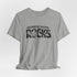 Homeschool Workshop: Homeschool Rocks T-Shirt – Retro Floral 'Homeschool Rocks' Tee for Homeschooling Parents & Teachers - 4LibertyShop.com