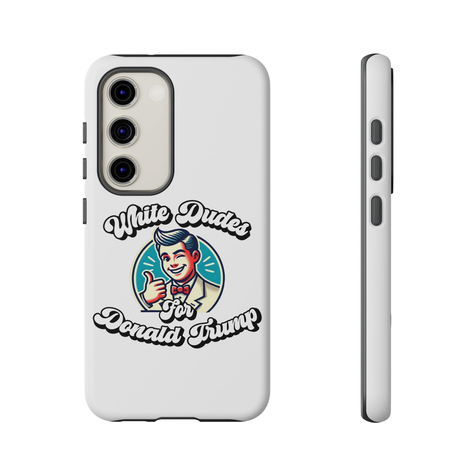 White Dudes for Donald Trump Phone Case