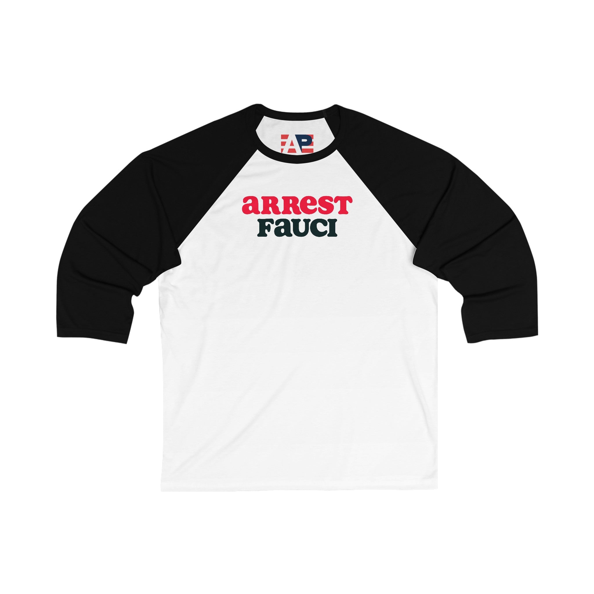 Walton & Johnson - Arrest Fauci Baseball Tee