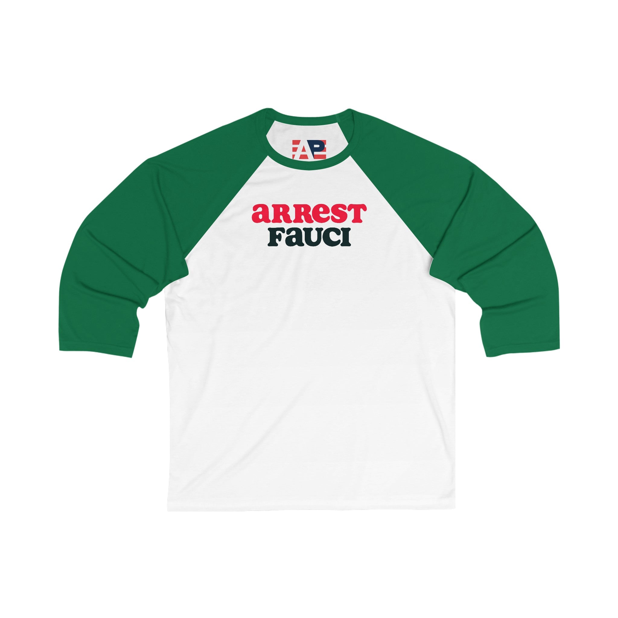 Walton & Johnson - Arrest Fauci Baseball Tee