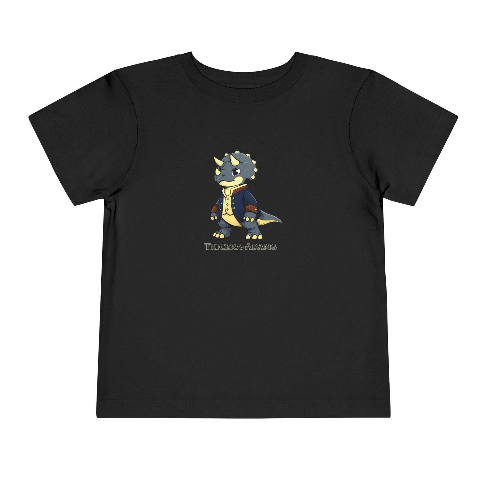 Founding Dinos – Tricera-Adams Toddler Tee - 4LibertyShop.com