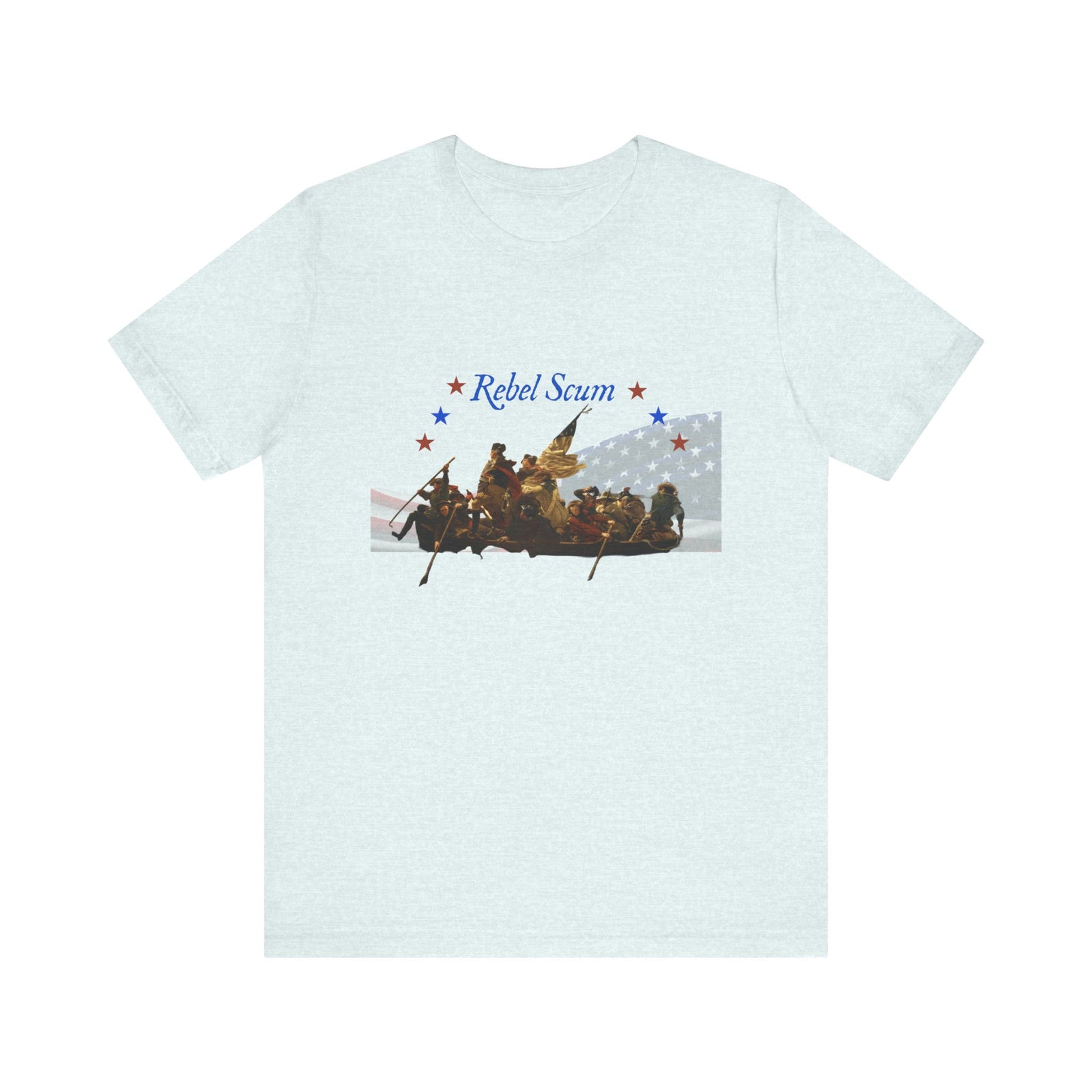 Rebel Scum Washington Crossing the Delaware Tee