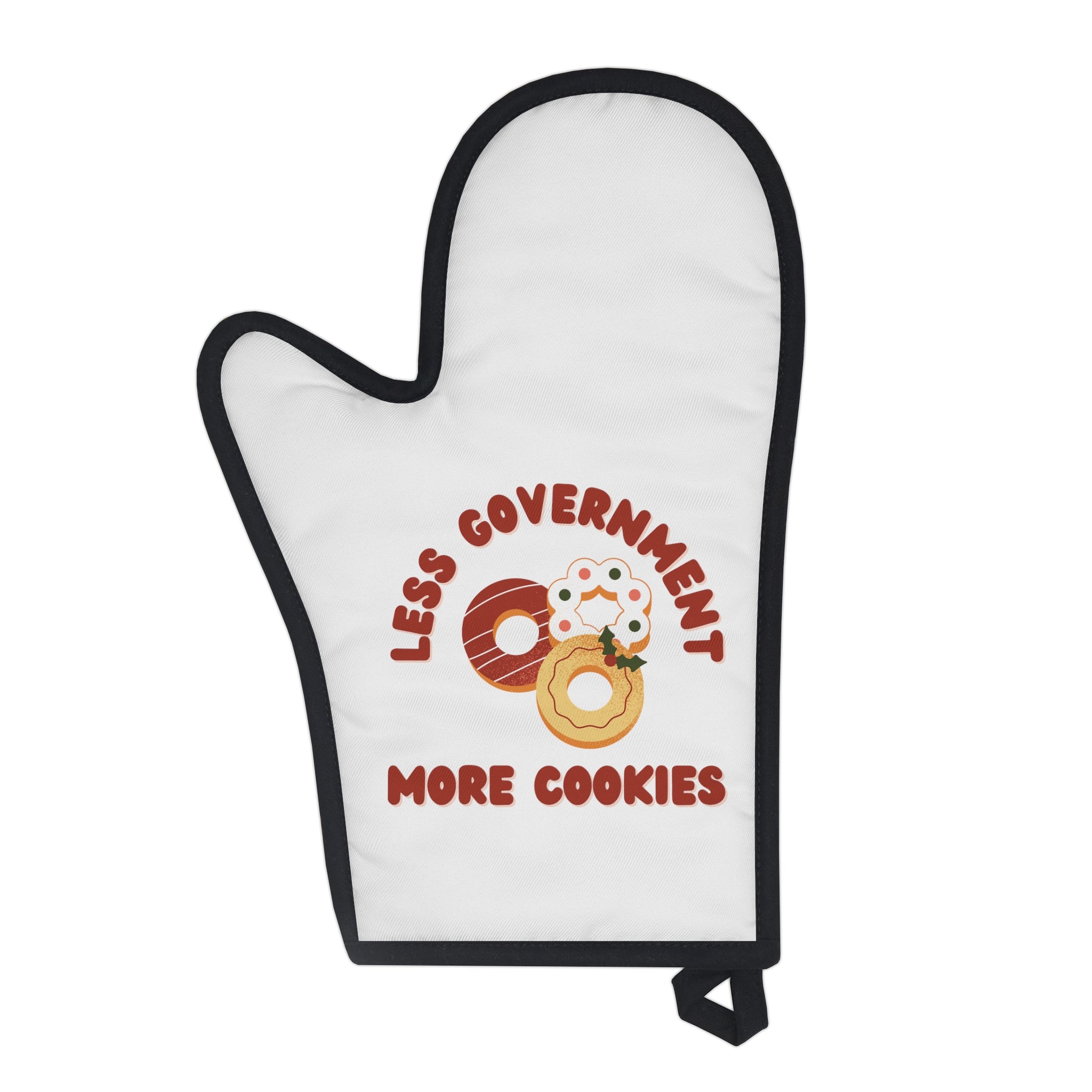 Less Government More Cookies Oven Mitt