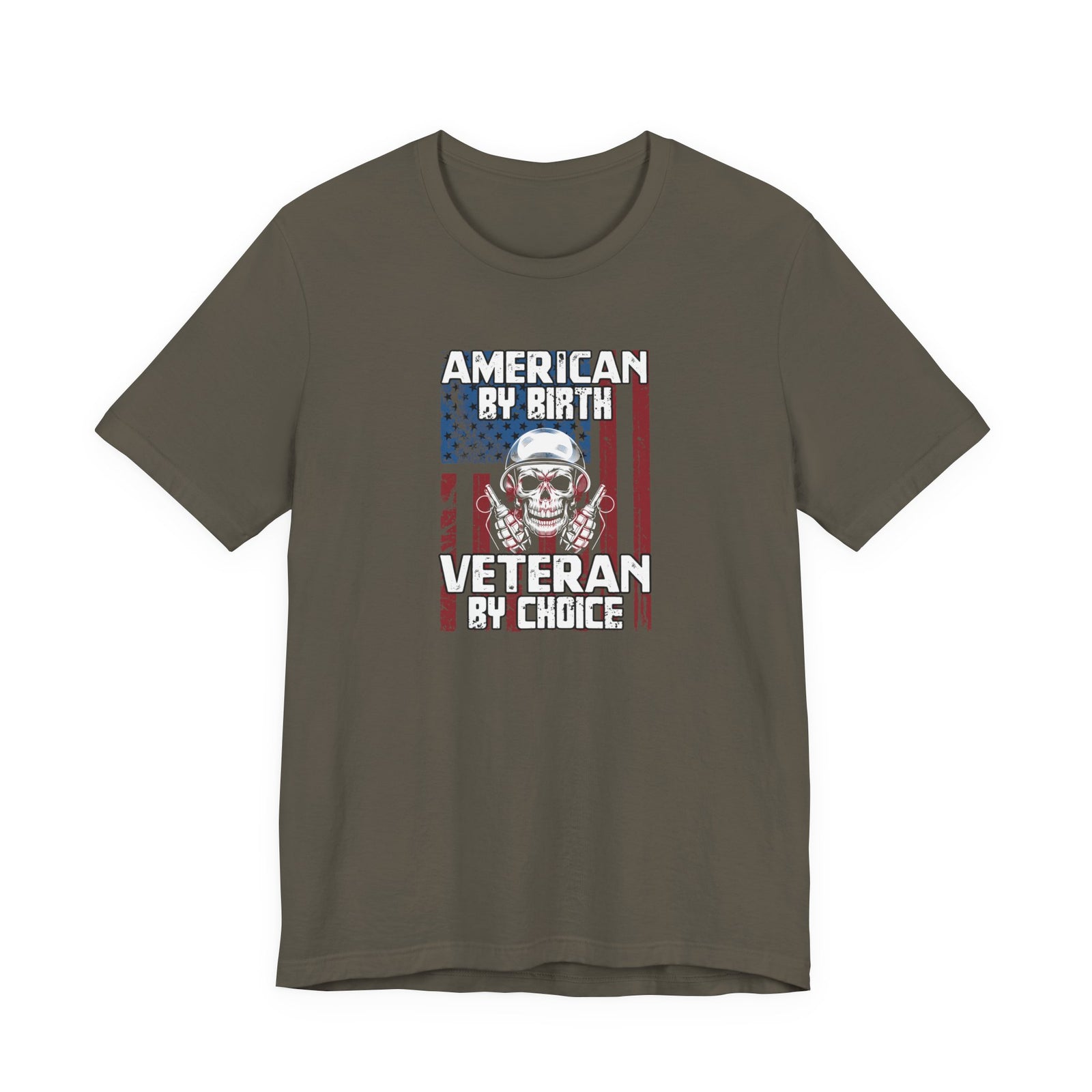 Walton & Johnson: American By Birth Veteran By Choice T-Shirt