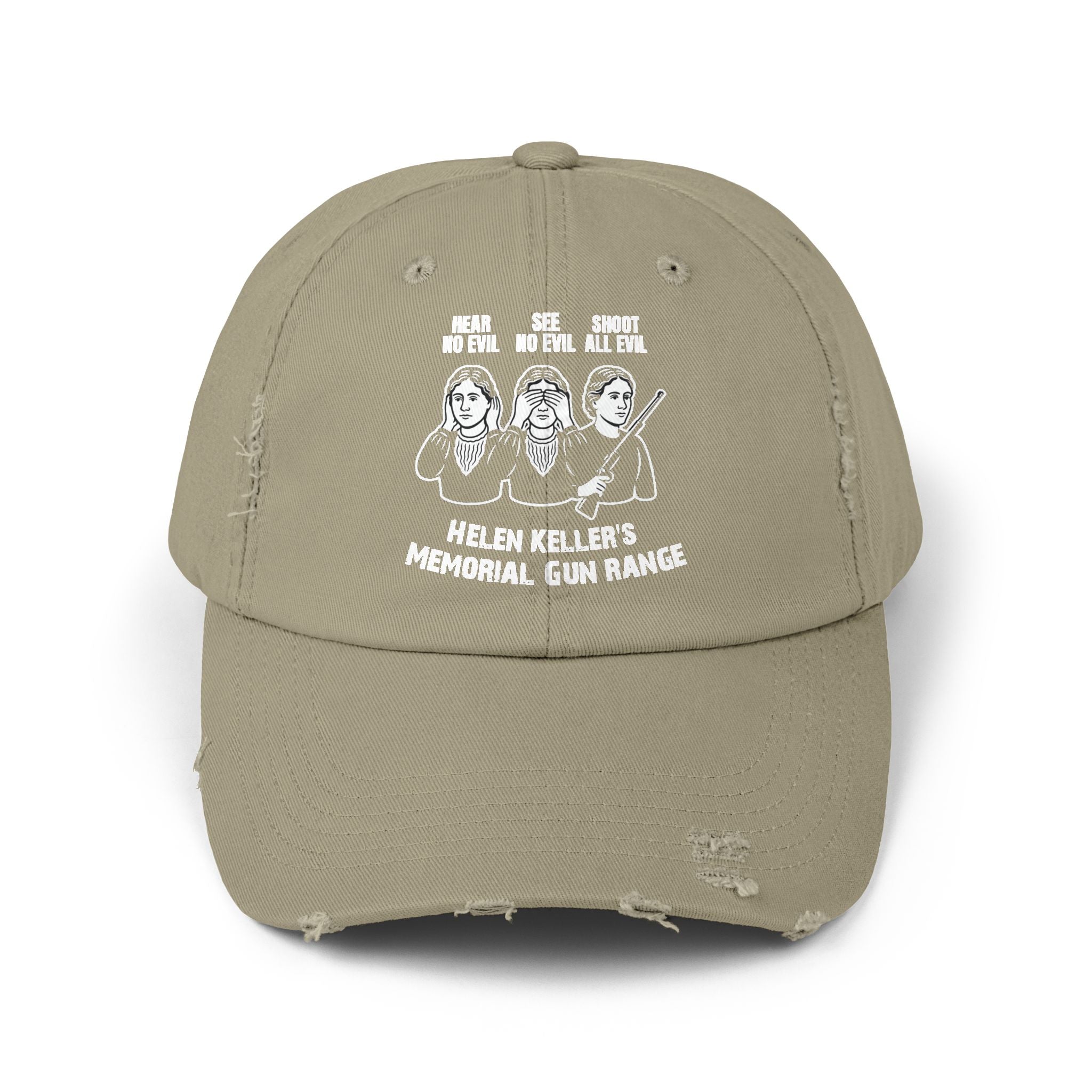 Walton & Johnson: Helen Keller "Hear No Evil, See No Evil" Hat