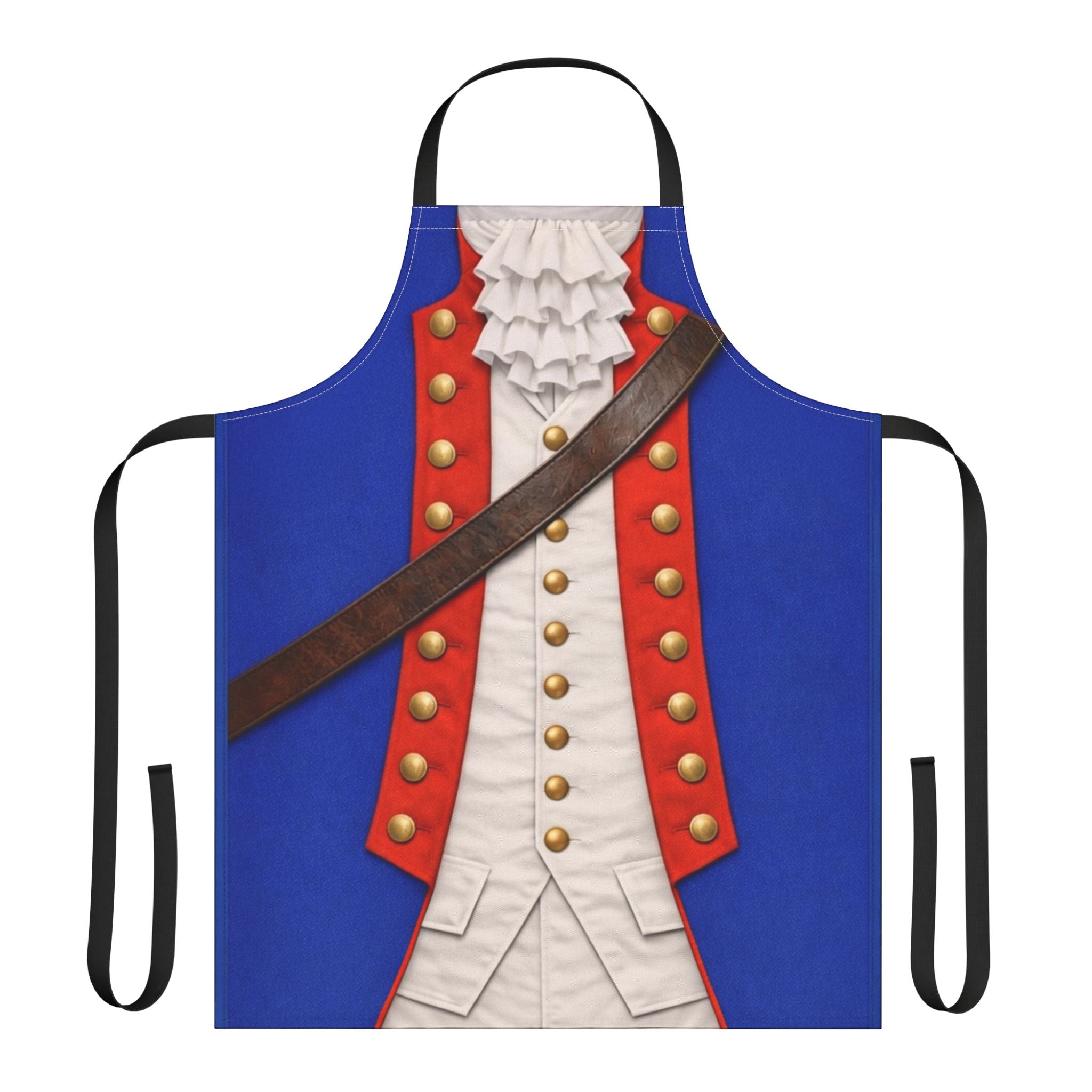 Colonial Soldier Costume Apron – Revolutionary War Kitchen Apron - 4LibertyShop.com