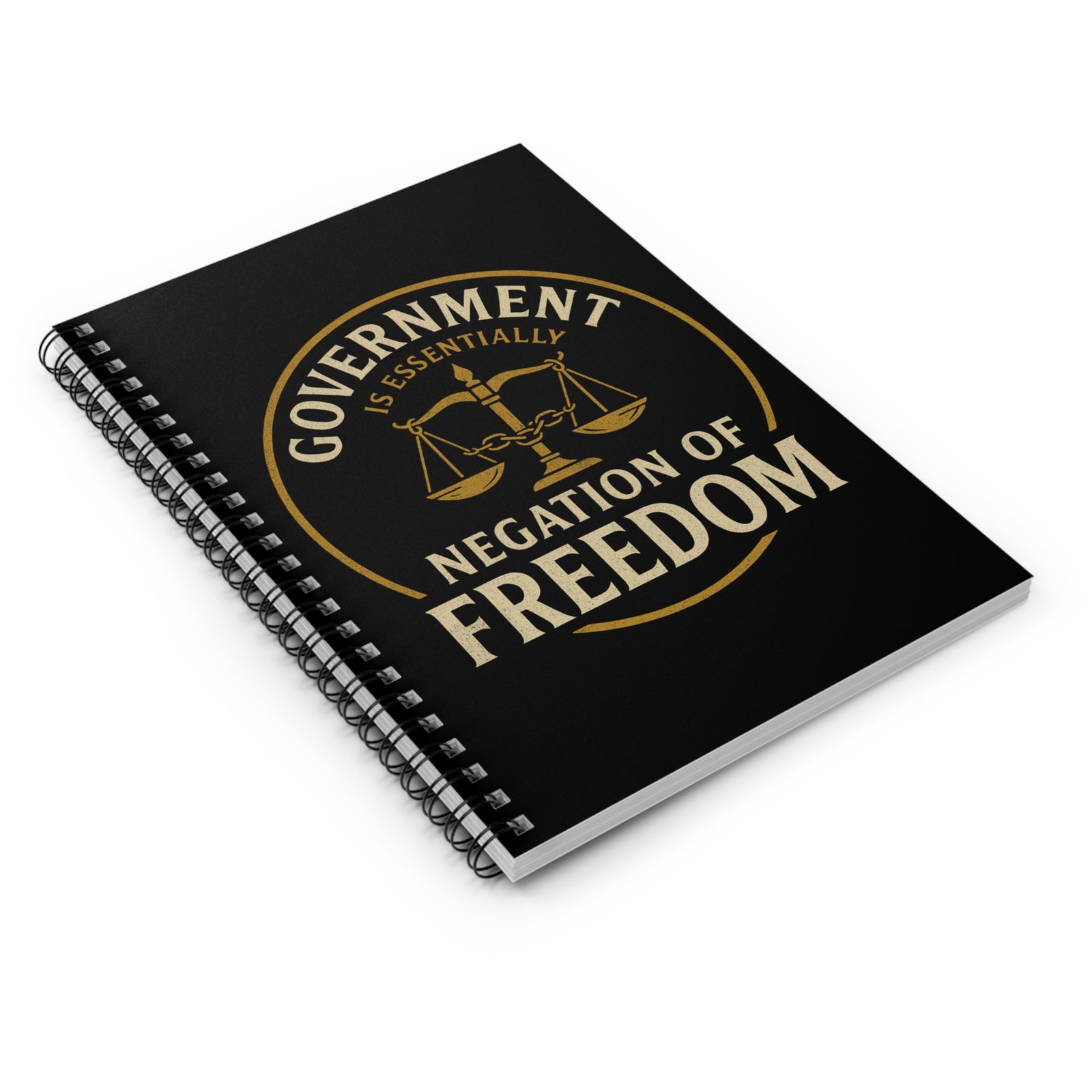 Judge Nap: Negation of Freedom Notebook
