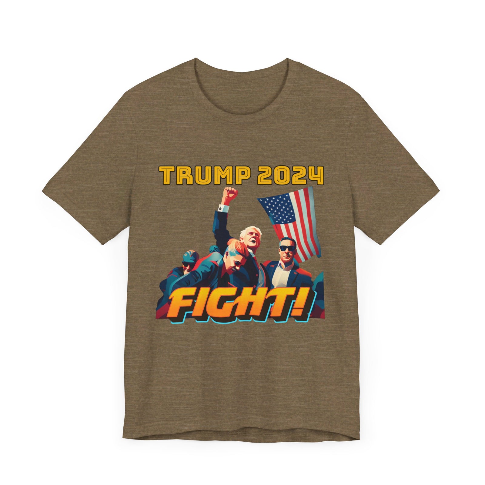 Walton & Johnson FIGHT! Donald Trump MAGA Power Tee