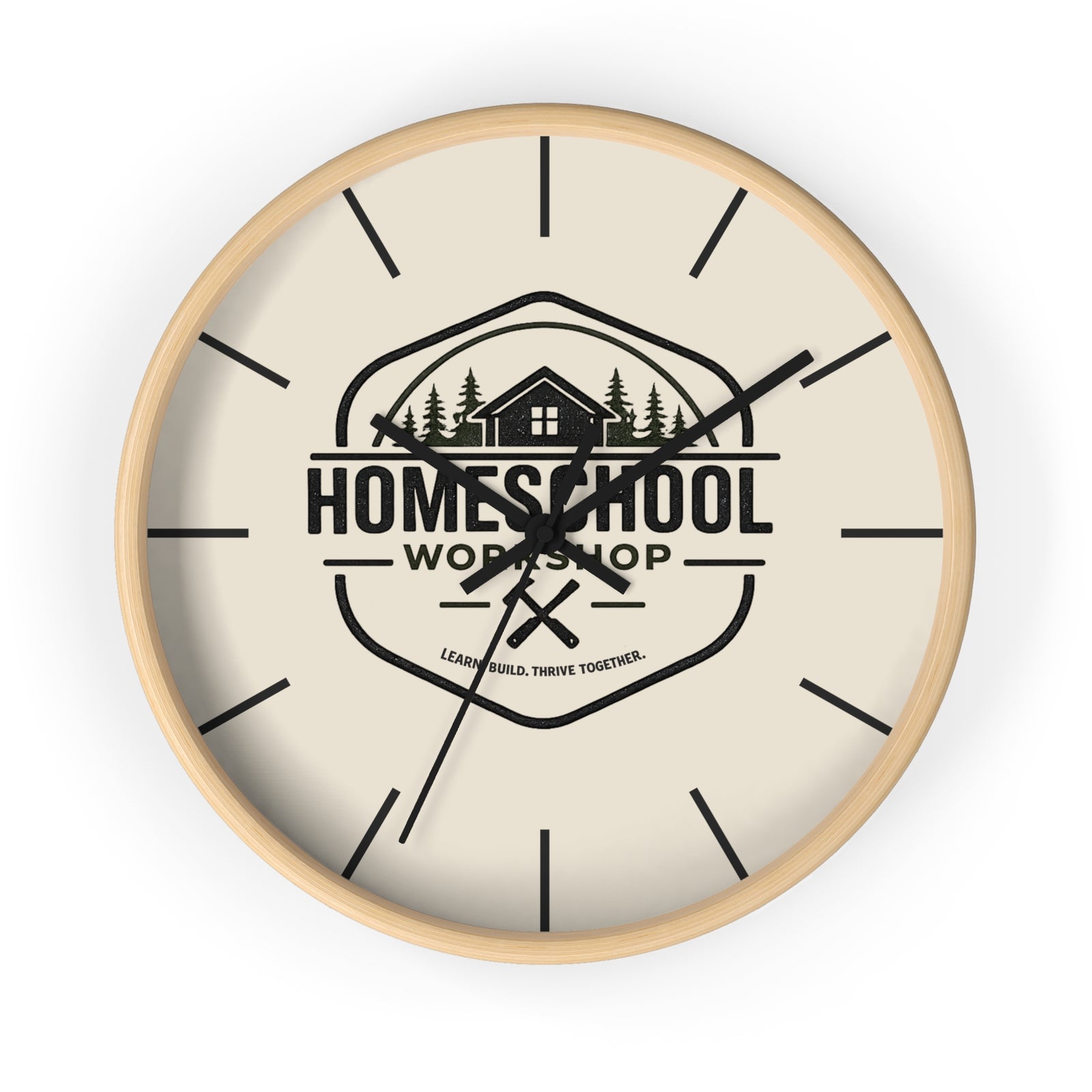 Homeschool Workshop: Workshop Wall Clock - 4LibertyShop.com
