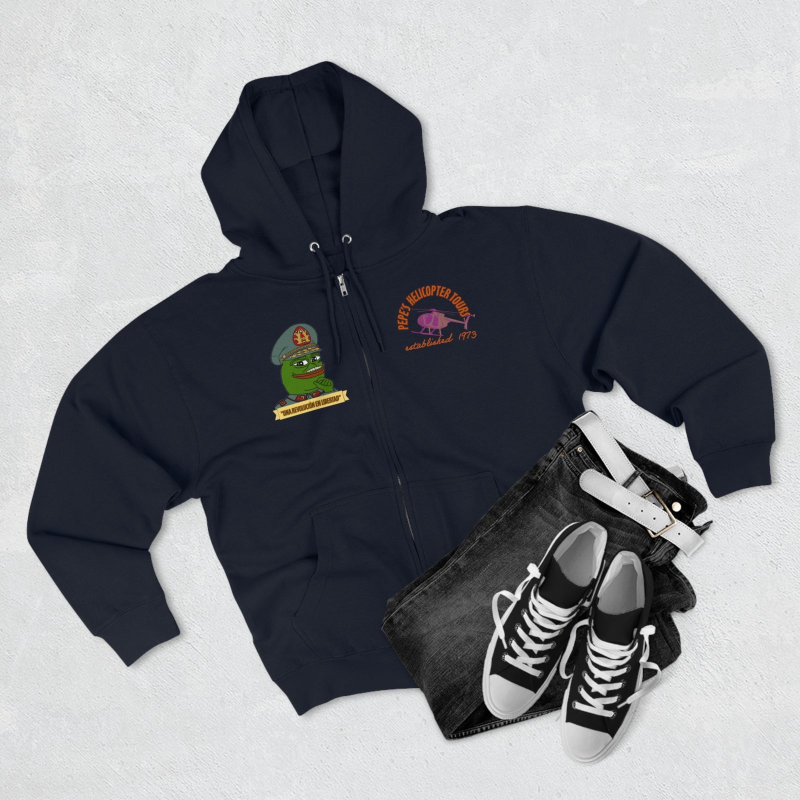 Pepe's Helicopter Tours Hoodie