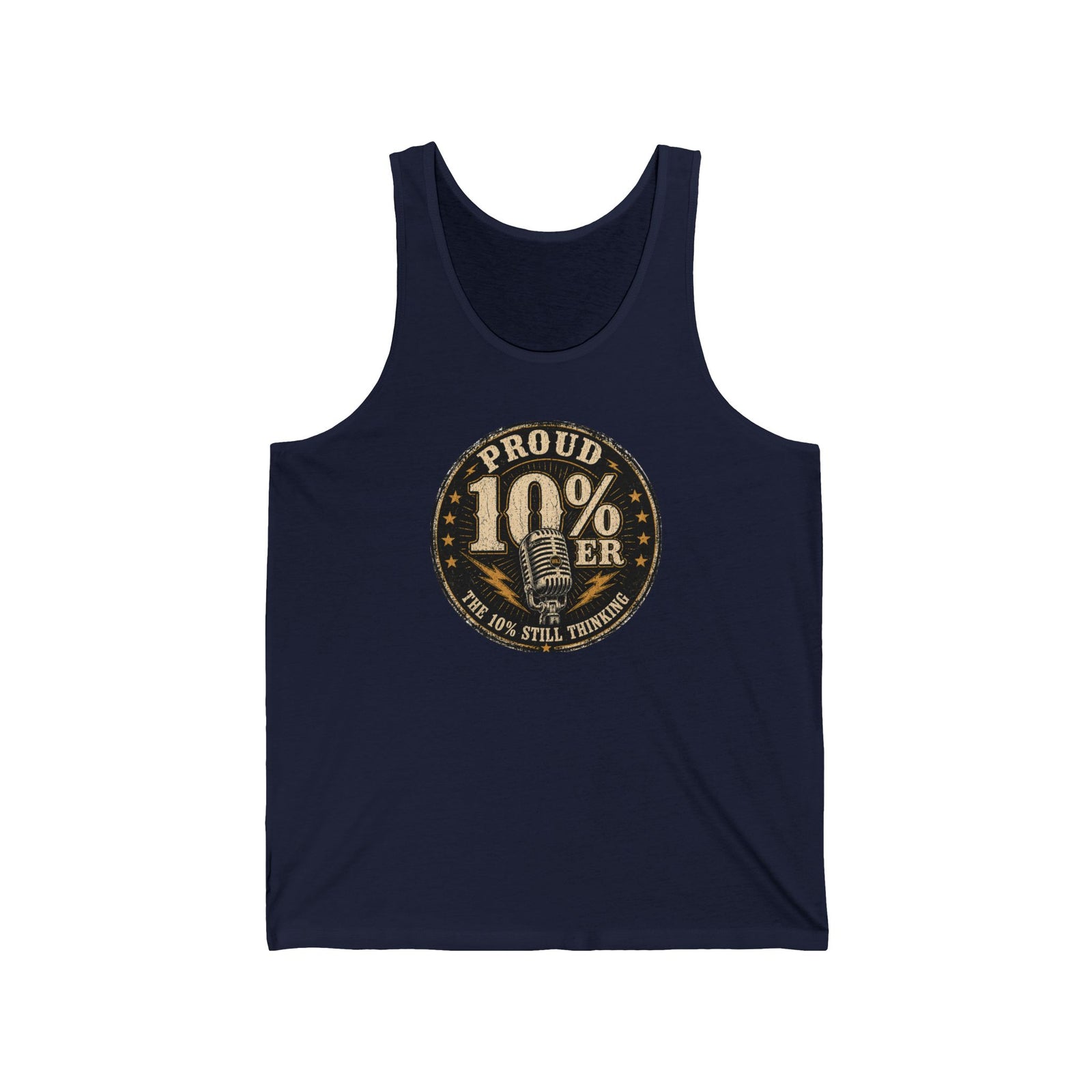 Walton & Johnson: Proud 10%er Tank Top - 4LibertyShop.com