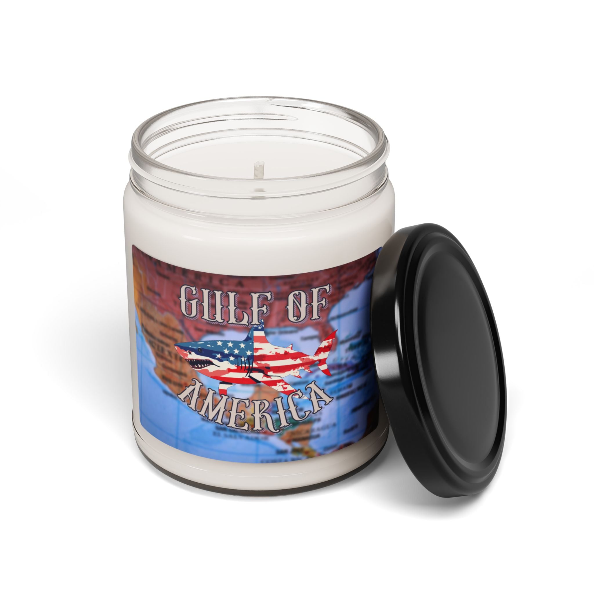 Gulf of America Shark Candle, 9oz