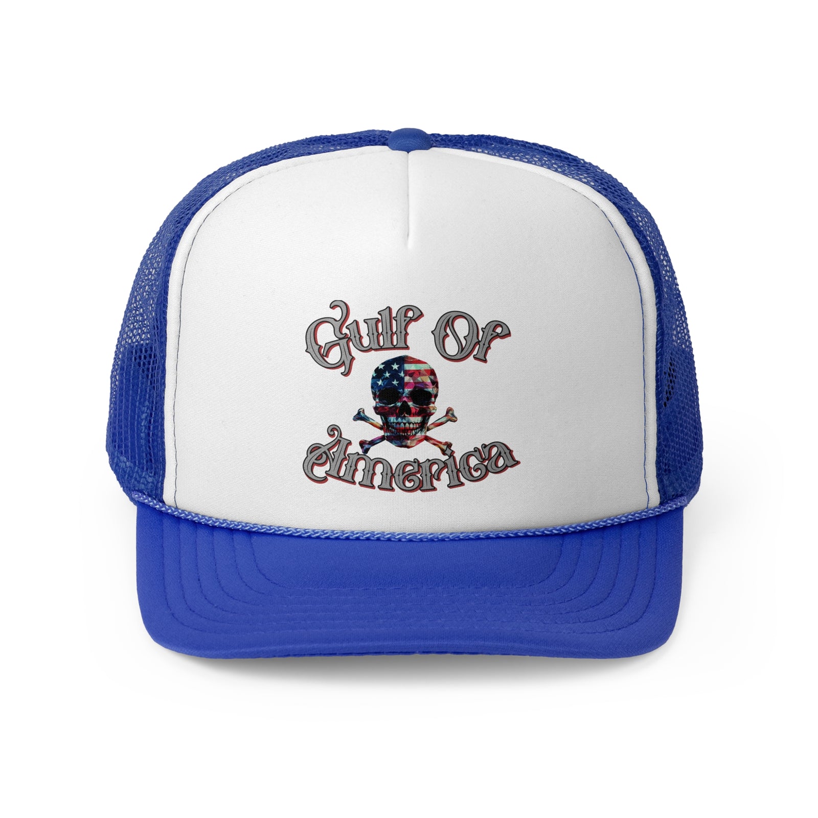 Gulf of America Skull Trucker Cap