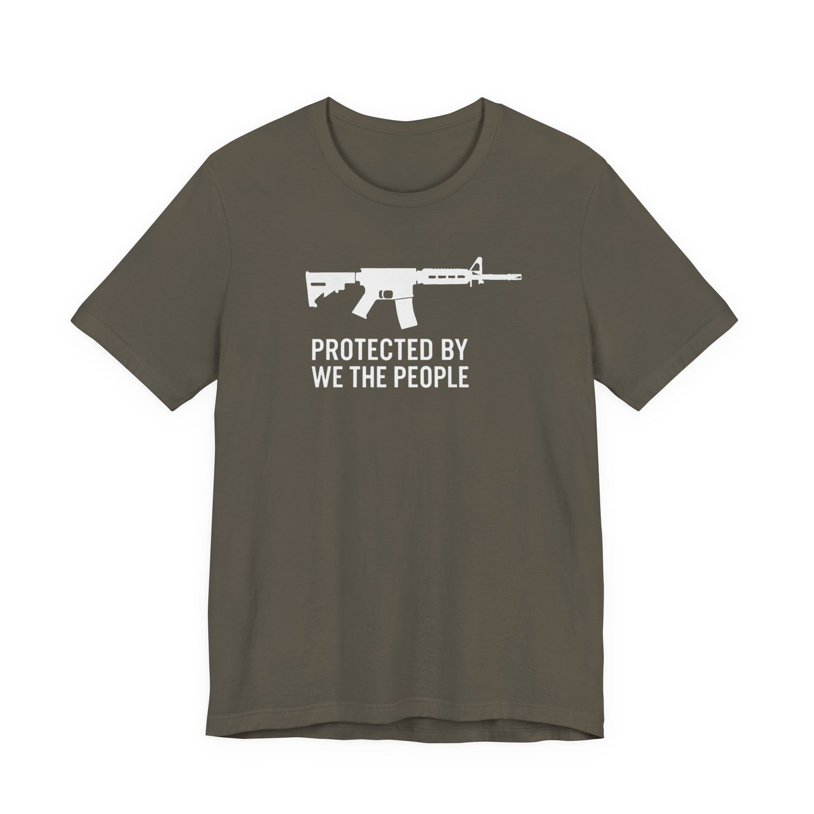 Protected By We The People AR-15 T-Shirt
