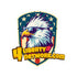 Patriotic Eagle Logo "4LibertyNetwork.com" Kiss-Cut