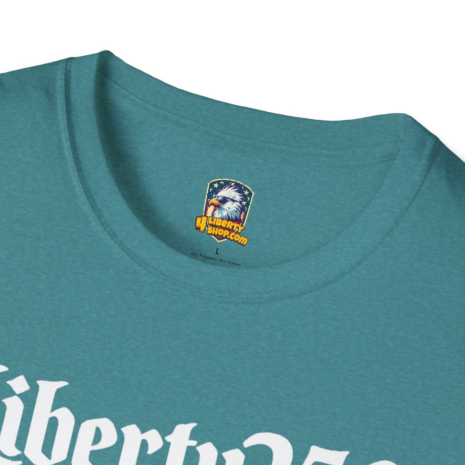 Liberty250 T-Shirt — Vintage Betsy Ross Star Circle Patriotic Tee - 4LibertyShop.com