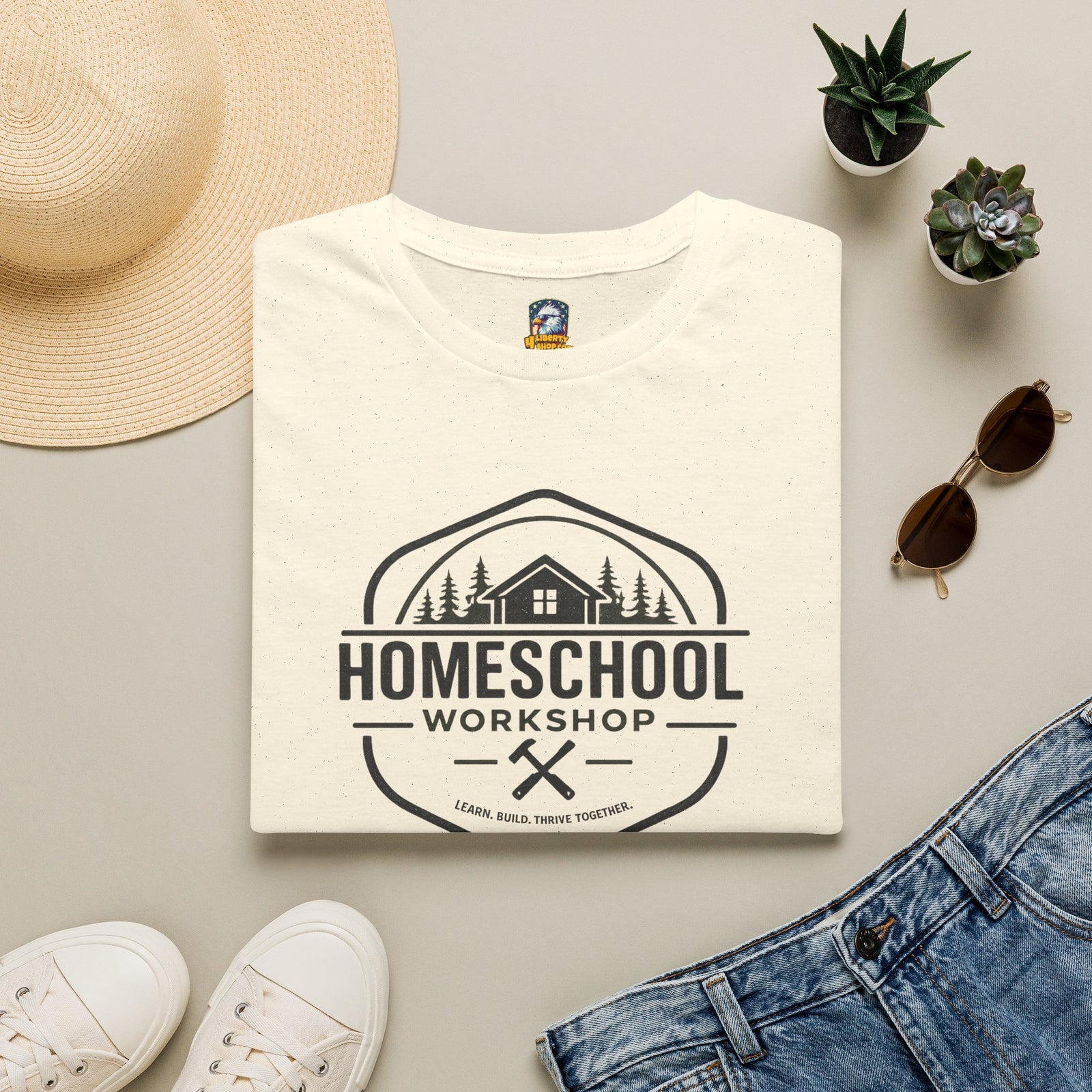 Homeschool Workshop: The Workshop T-Shirt - 4LibertyShop.com