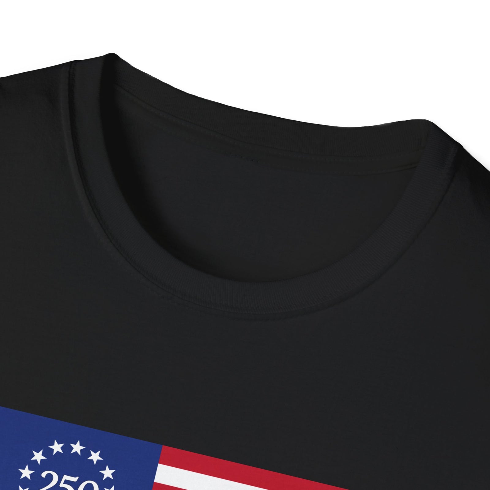 Liberty 250 Flag T-Shirt — Betsy Ross 13-Star Anniversary Tee - 4LibertyShop.com