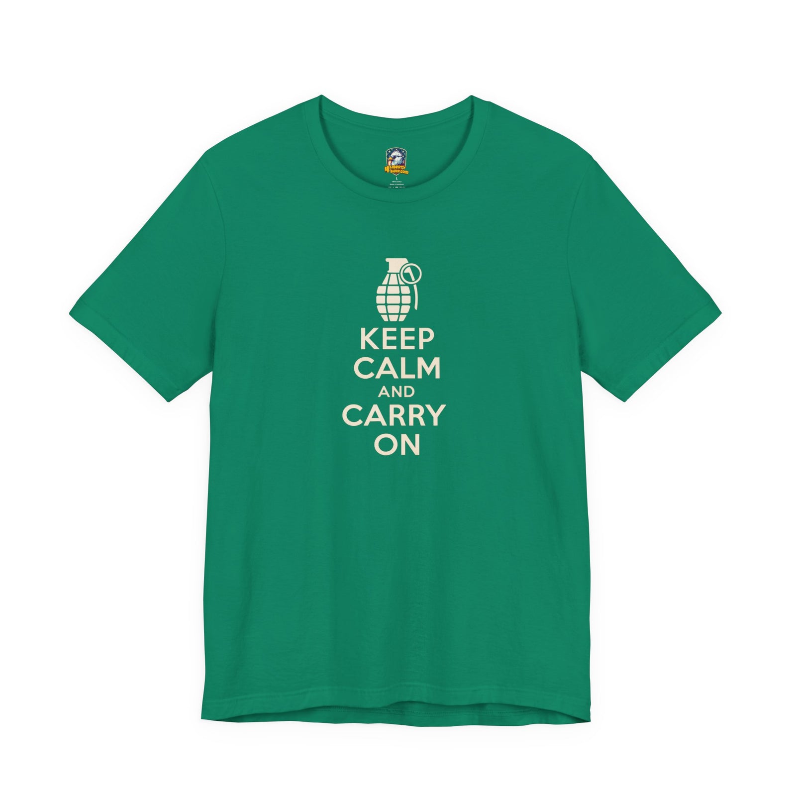 Keep Calm and Carry On T-Shirt - 4LibertyShop.com