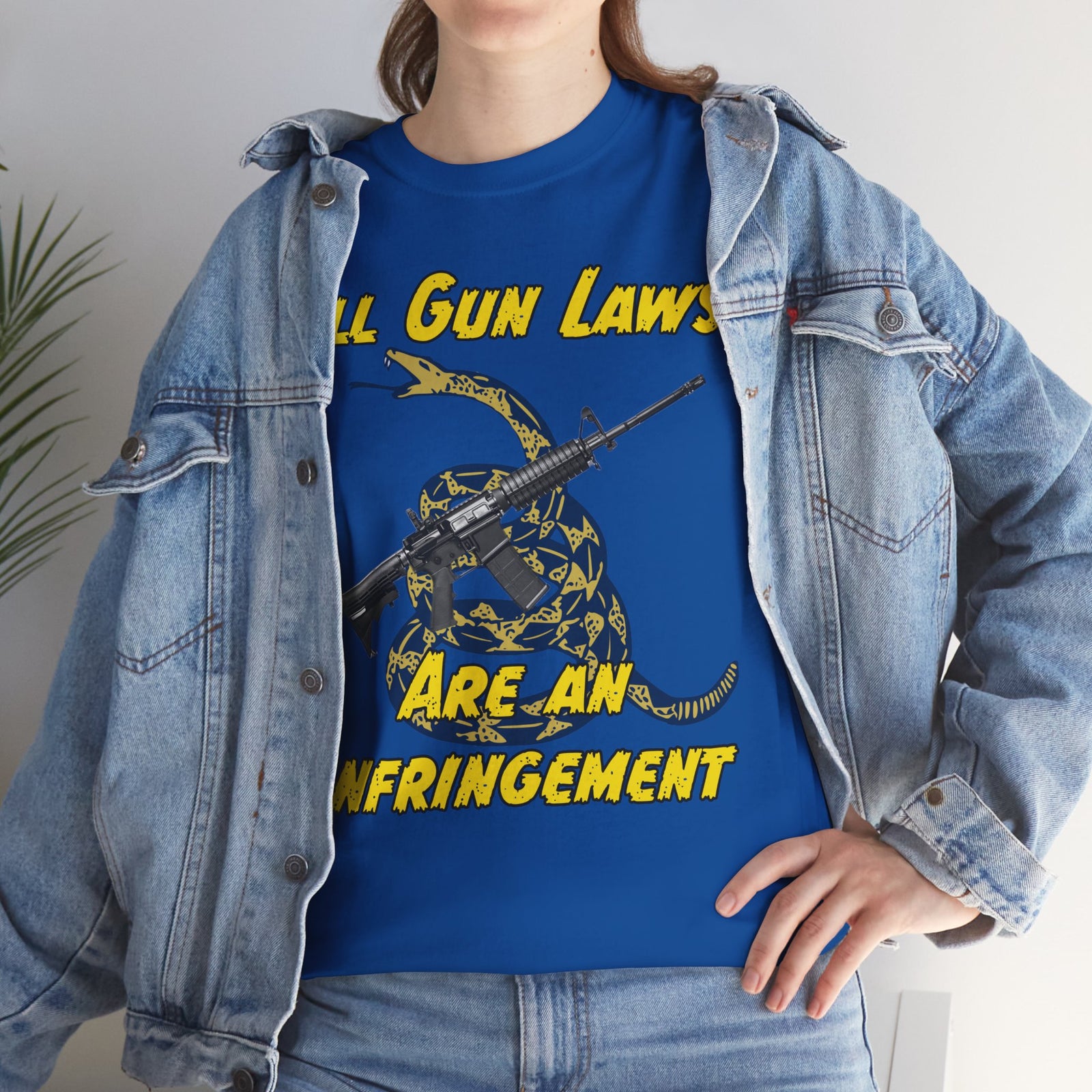 Judge Nap: All Gun Rights Are Infringements AR15 Gadsden T-Shirt