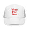 Vote For Ron Trucker Hat - 4LibertyShop.com