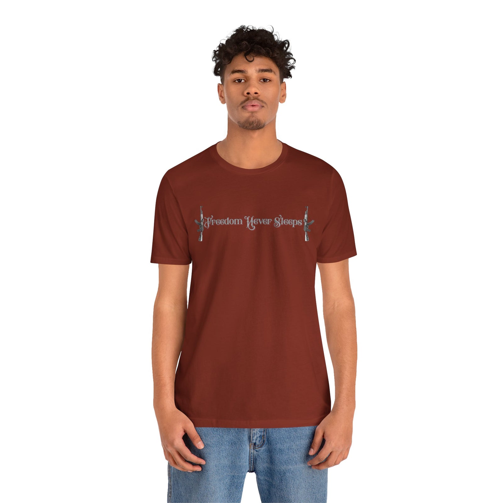 Walton & Johnson- Freedom Never Sleeps T-Shirt
