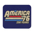 America '76 250 Years Mouse Pad — Retro Patriotic Desk Mat