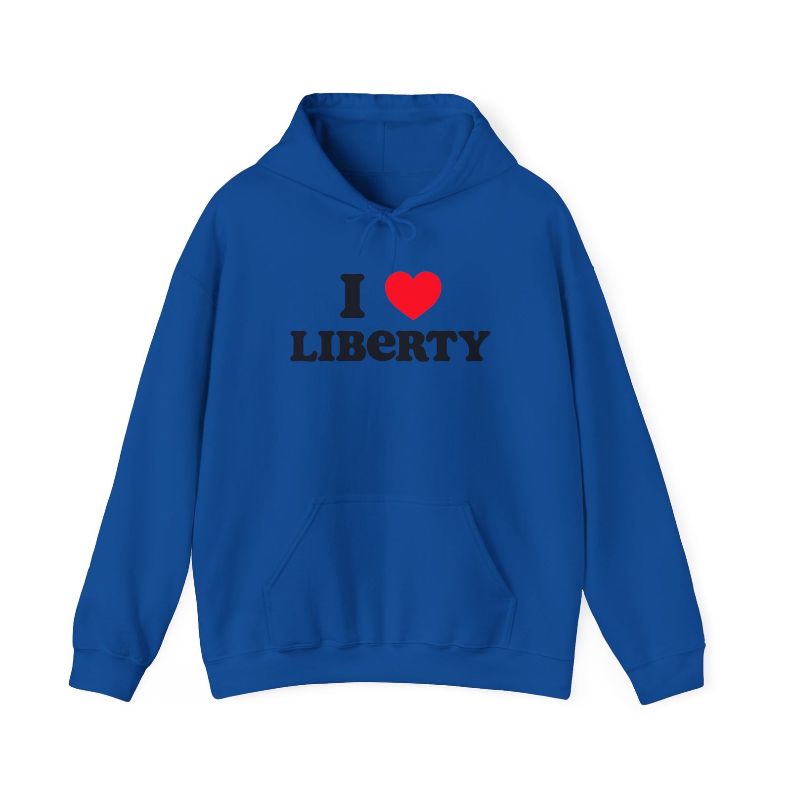 Judge Nap: I Heart Liberty Unisex Heavy Blend™ Hooded Sweatshirt