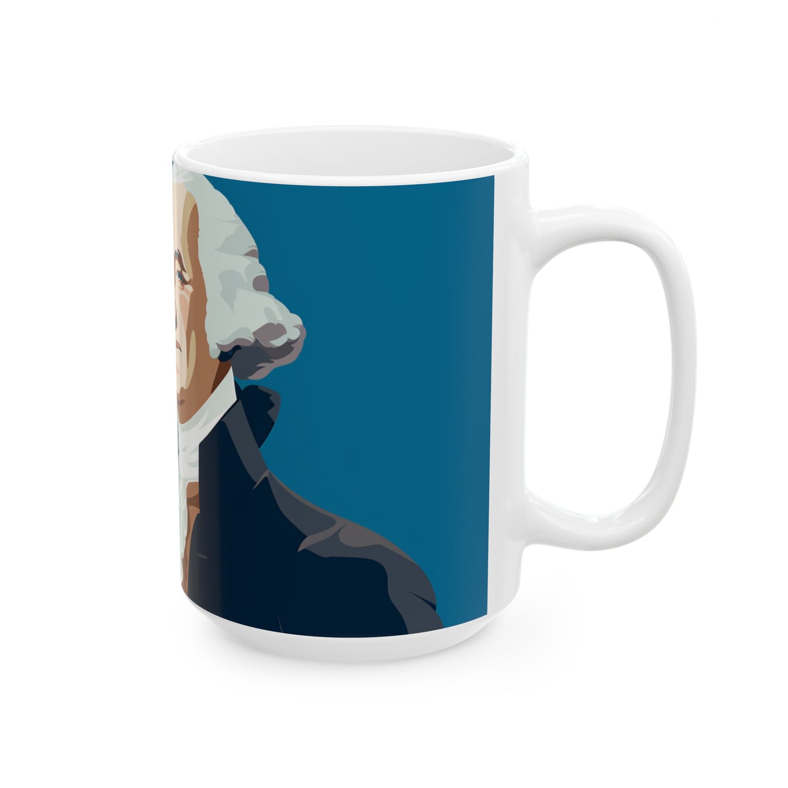 George Washington Founding Flavors Ceramic Mug, (11oz, 15oz)