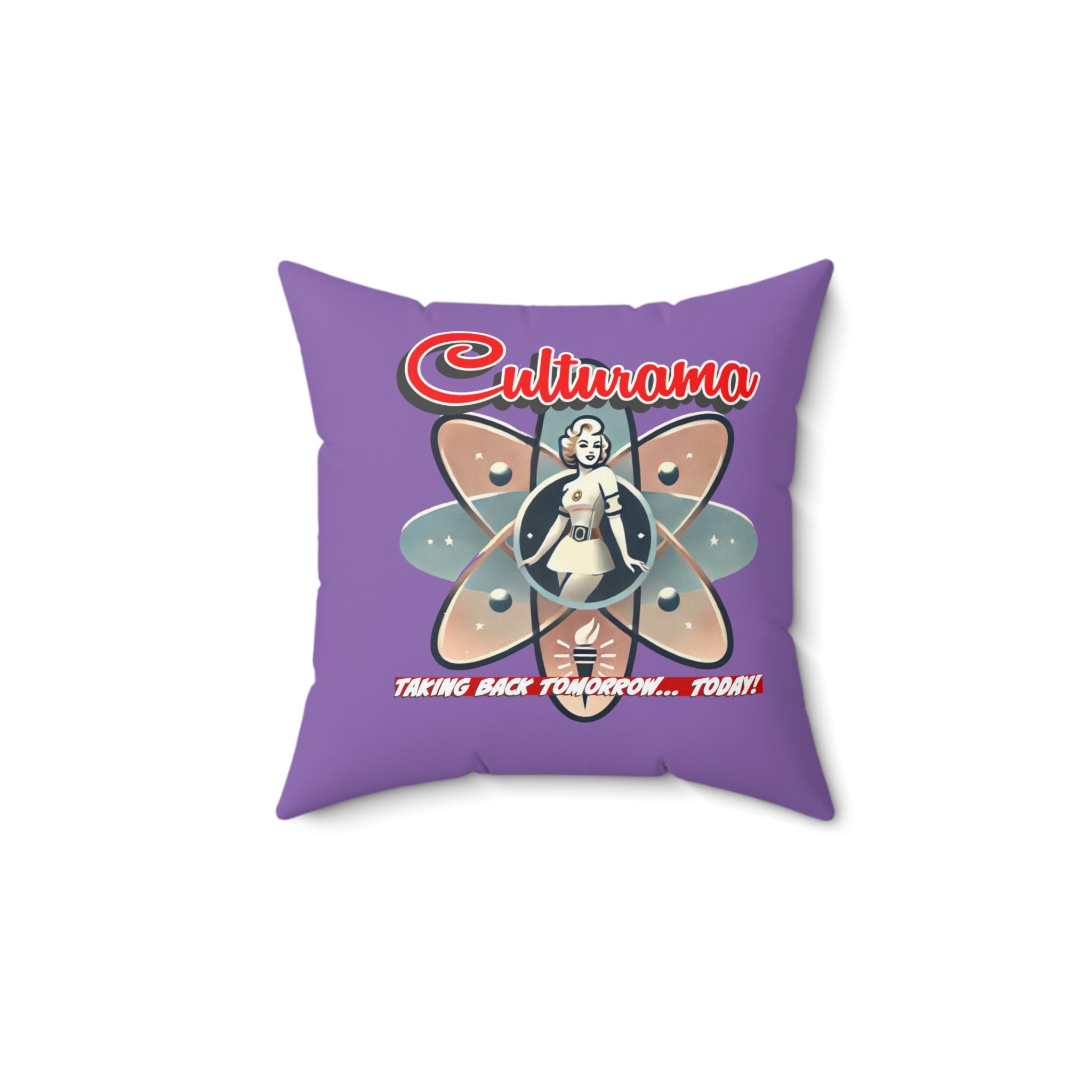 Culturama: Gulf of America Square Pillow