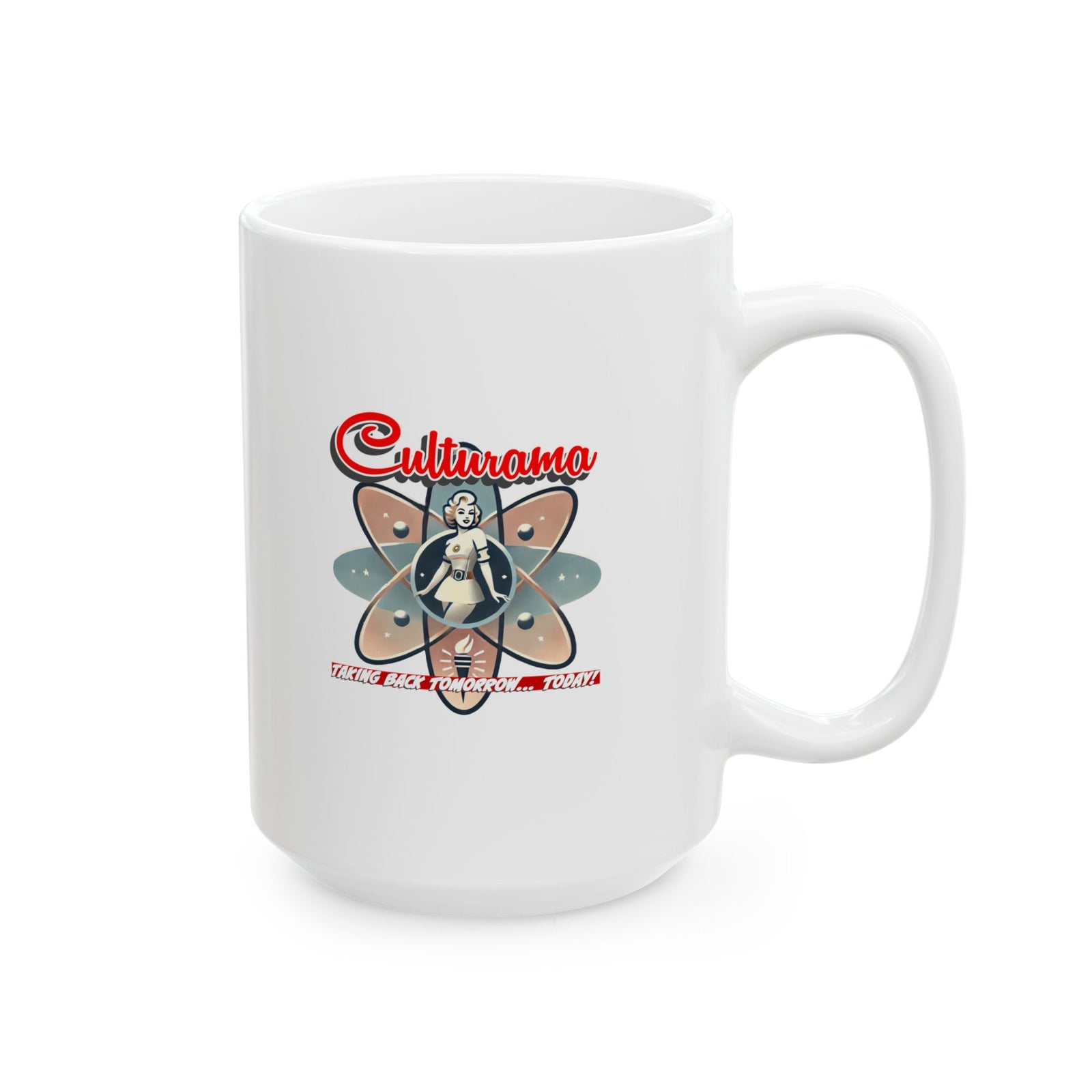 Culturama: Gulf of America Shark Mug, 11oz, 15oz