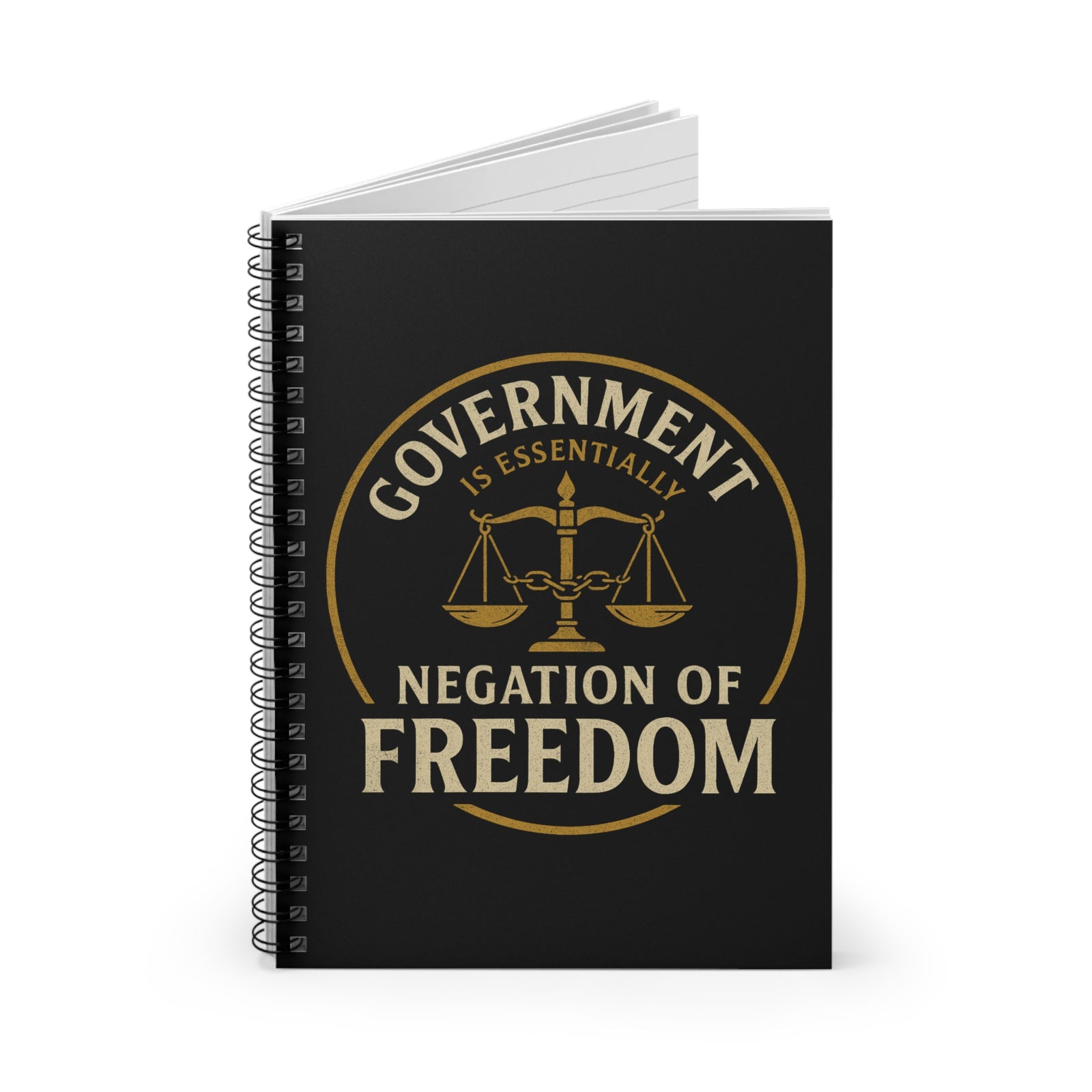 Judge Nap: Negation of Freedom Notebook