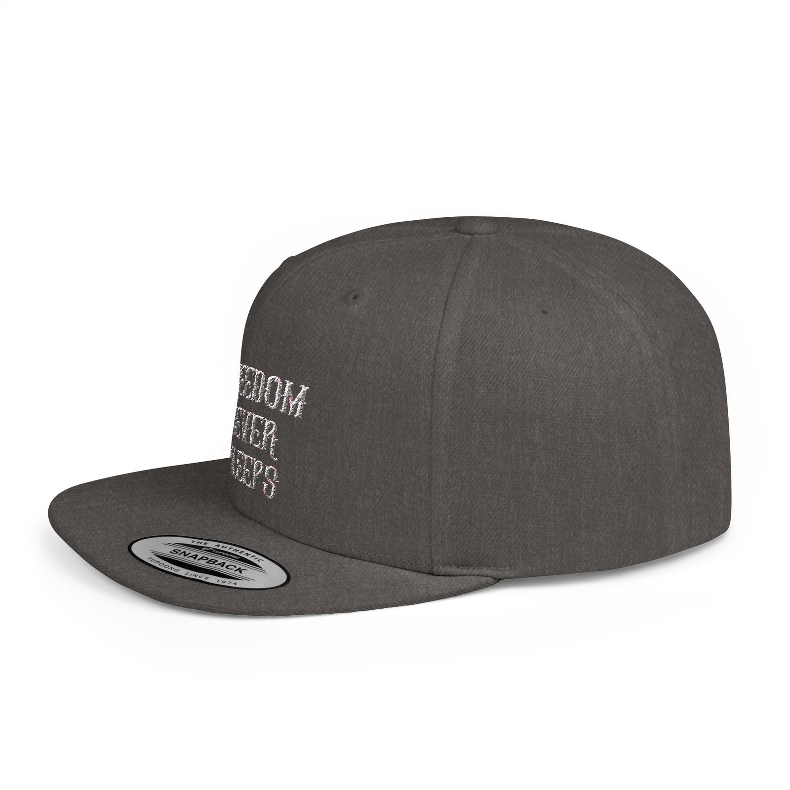 Freedom Never Sleeps - Flat Bill Snapback