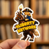 4Liberty Cavalry Sticker — Macro Close-Up