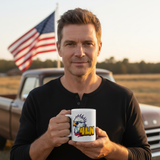 4LN Patriotic Eagle Mug Lifestyle Shot