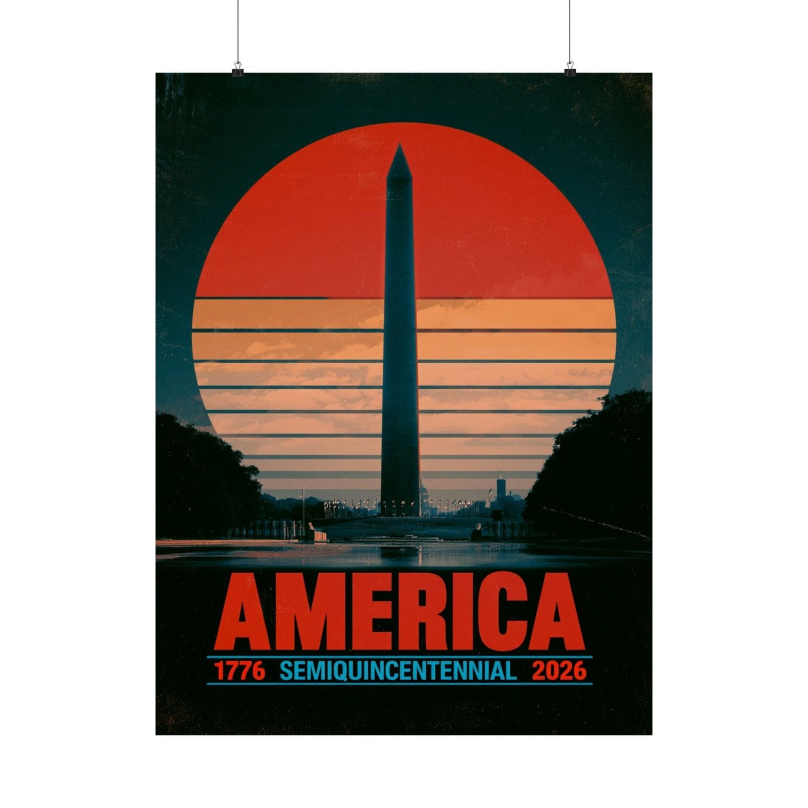 America 1776–2026 Semiquincentennial Poster - 4LibertyShop.com
