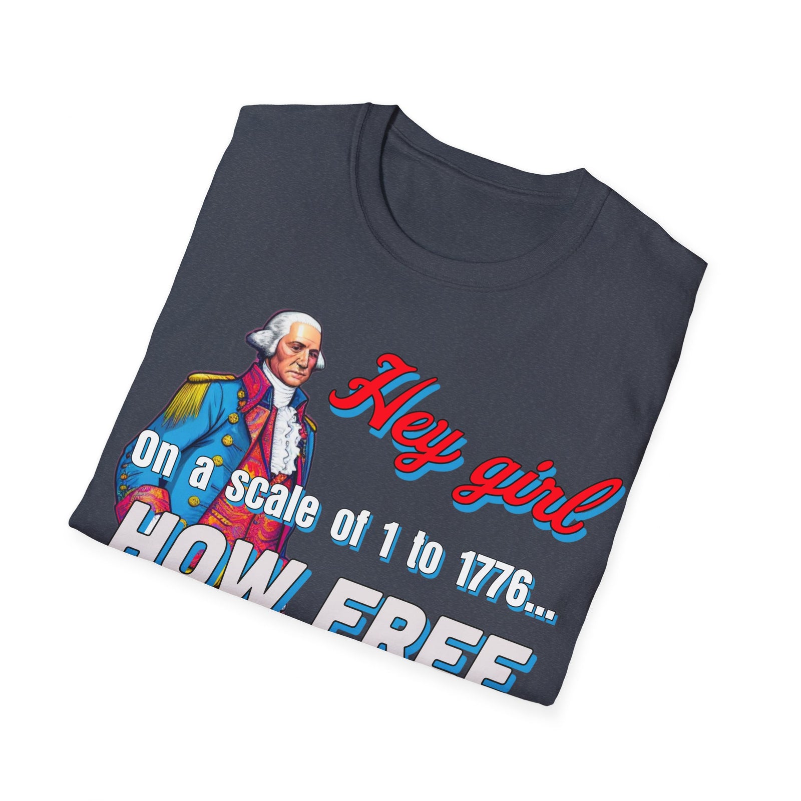 Walton & Johnson Flirty Founding Father: George Washington's Revolutionary Romance Tee