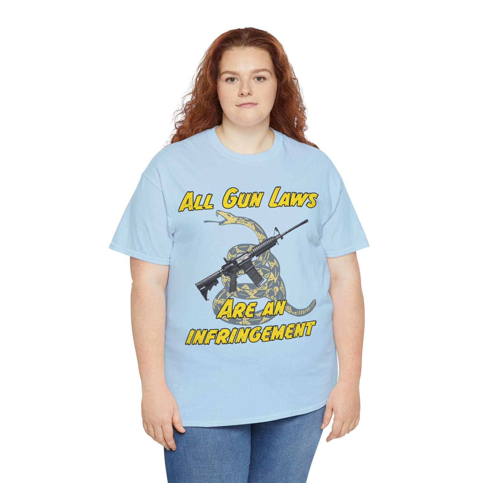 Judge Nap: All Gun Rights Are Infringements AR15 Gadsden T-Shirt