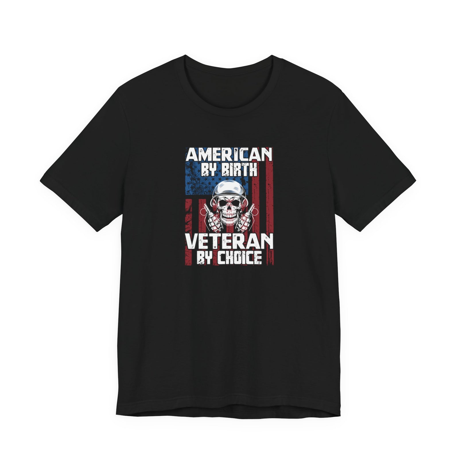 Walton & Johnson: American By Birth Veteran By Choice T-Shirt