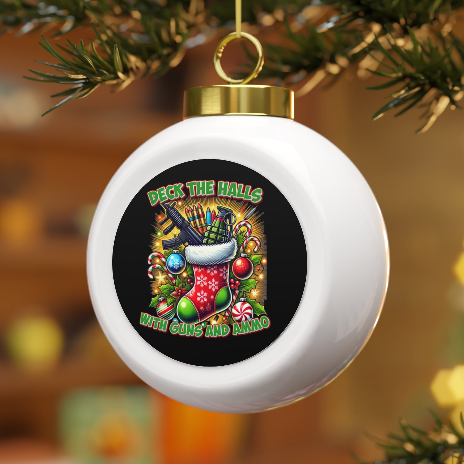 Deck The Halls Ornament