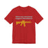 2nd Amendment Tee — "this is my emotional support amendment" Rifle Graphic T‑Shirt - 4LibertyShop.com
