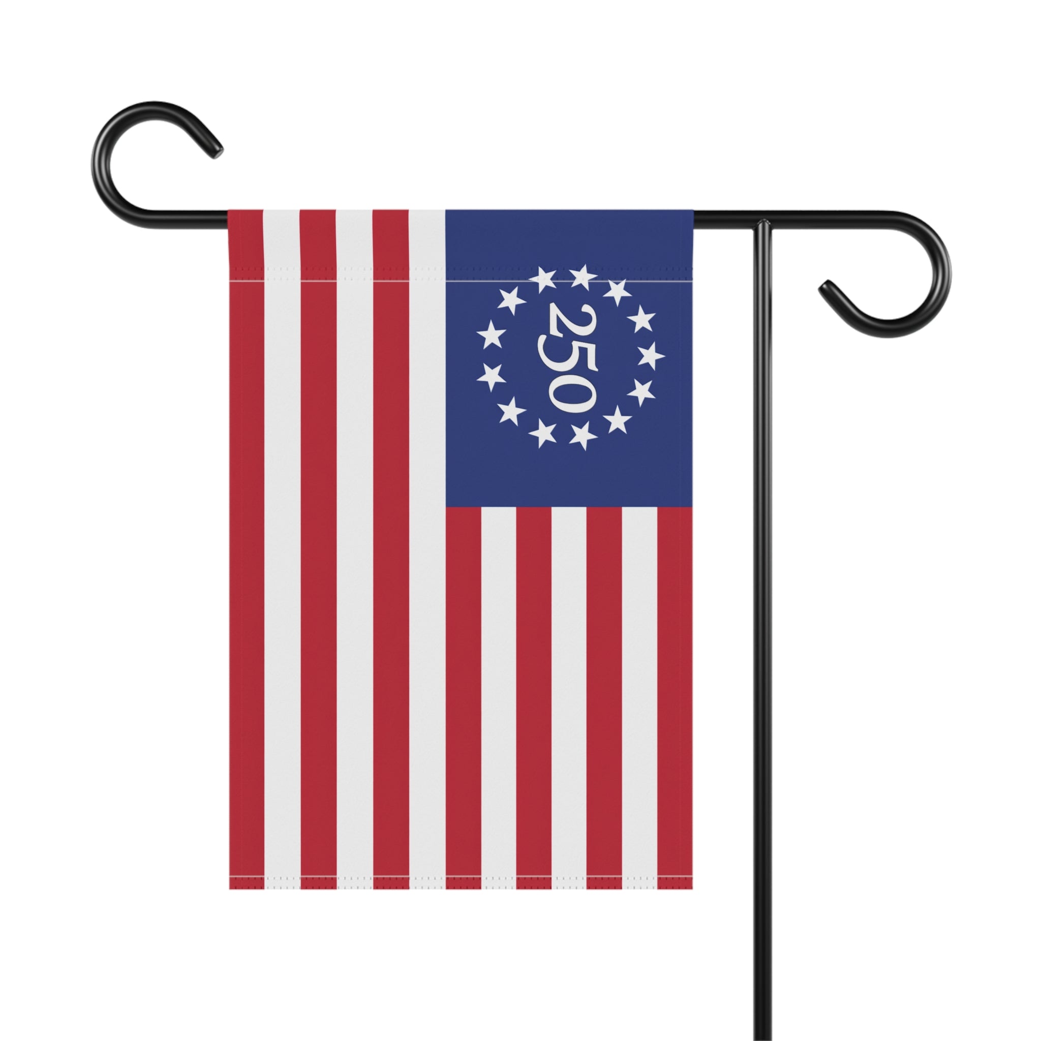 250th Anniversary American Flag Garden Banner - Patriotic House Flag - 4LibertyShop.com